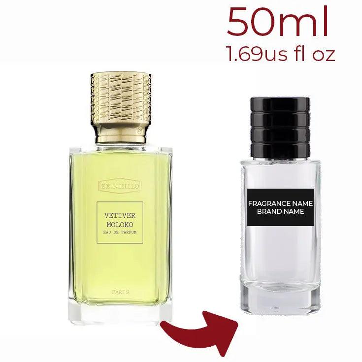 Vetiver Moloko Ex Nihilo for women and men Decant Fragrance Samples - ParfumAmaruParis