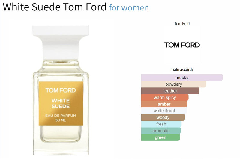 White Suede Tom Ford for women Decant Fragrance Samples - ParfumAmaruParis