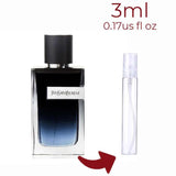 Y Eau de Parfum Yves Saint Laurent for men Decant Fragrance Samples - ParfumAmaruParis